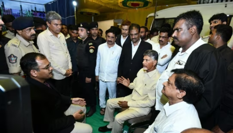 Chandrababu Naidu was detained in a corruption-related investigation