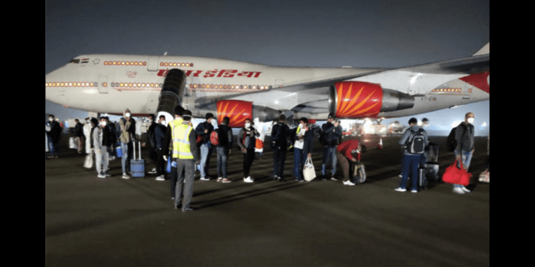 Air India Flight Operates ‘Operation Ajay’ to Repatriate Stranded Indians in Israel