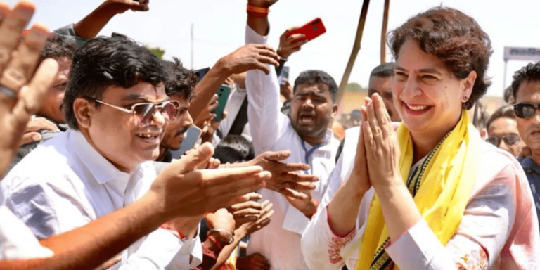 Priyanka Gandhi Visits Mohan Kheda, MP Ahead of Polls