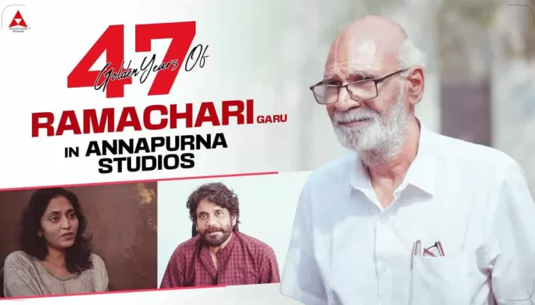 Oldest Annapurna Studios Employee……..