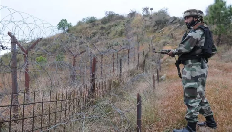 A suspicious object causes panic in JK Kupwara