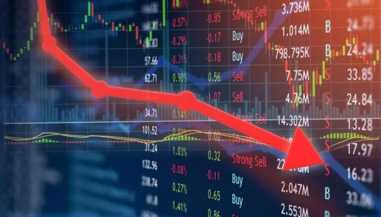 Stock market lost for the third day in a row