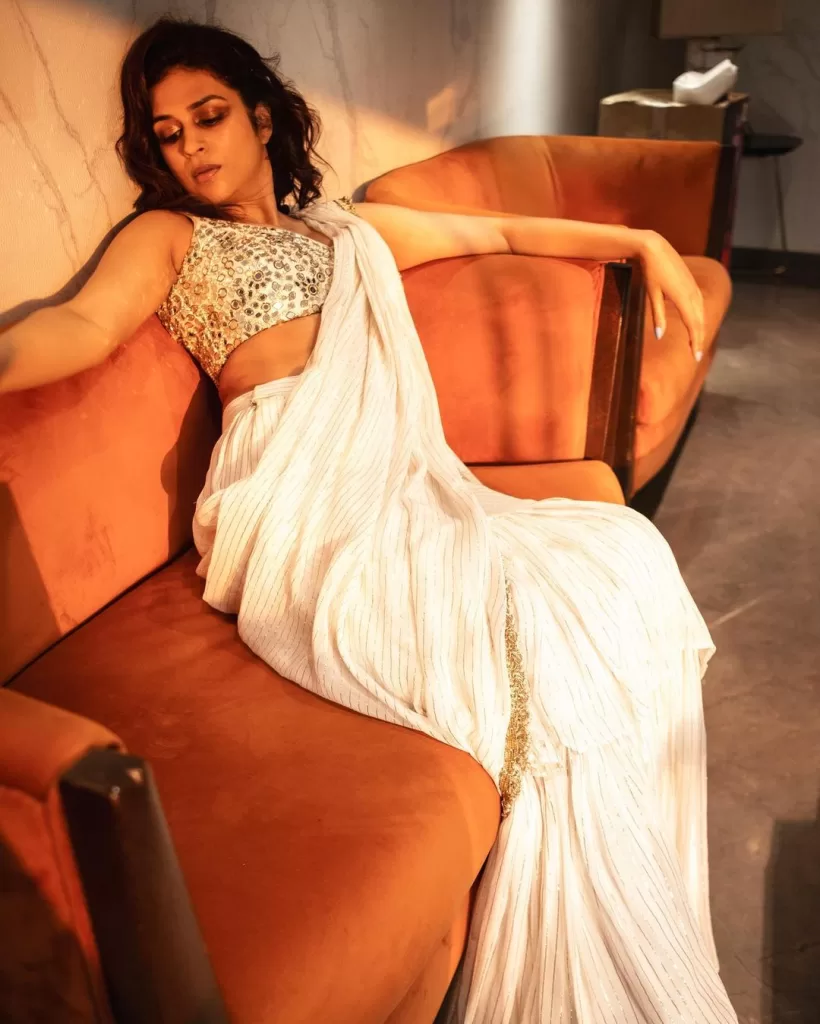 shraddha das stuns in white outfit