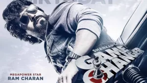 Ram Charan's "Game Changer" Song Leaked!