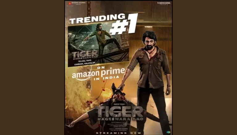 Ravi Teja’s Tiger Nageswara Rao Takes the Lead on Prime