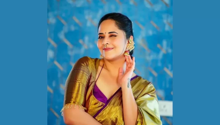 Anasuya Bharadwaj’s Classic Ethnic Style