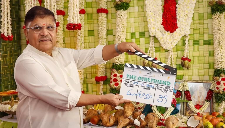 Rashmika Mandanna’s “The Girlfriend” Movie Launch