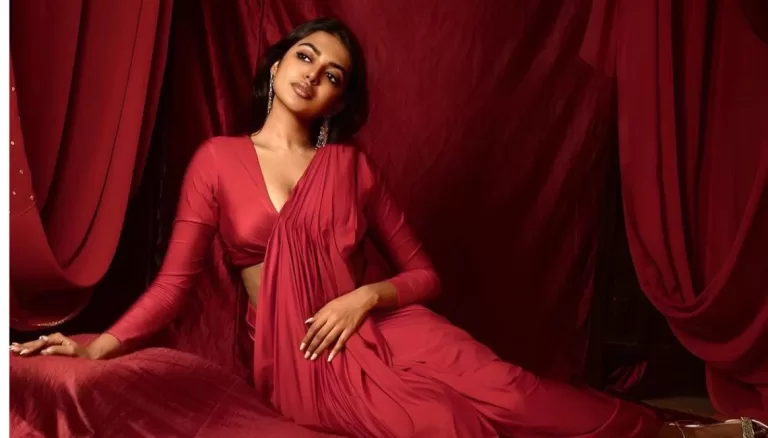 Shivani Rajashekar Looks Sexy in Red