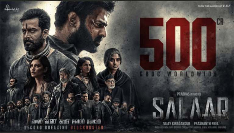 Salaar Box Office: Part 1 Blazes Past Rs. 500 Crore Mark in Just 6 Days!