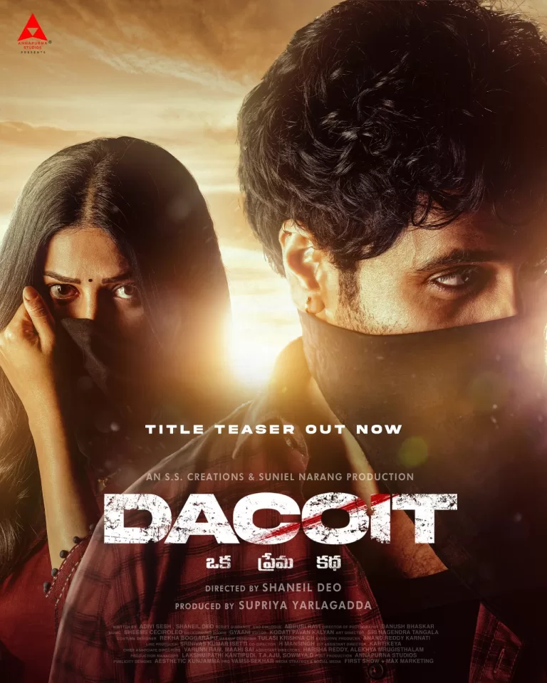 Dacoit Movie Release Date Confirmed: Adivi Sesh’s Thriller Set for December 2025