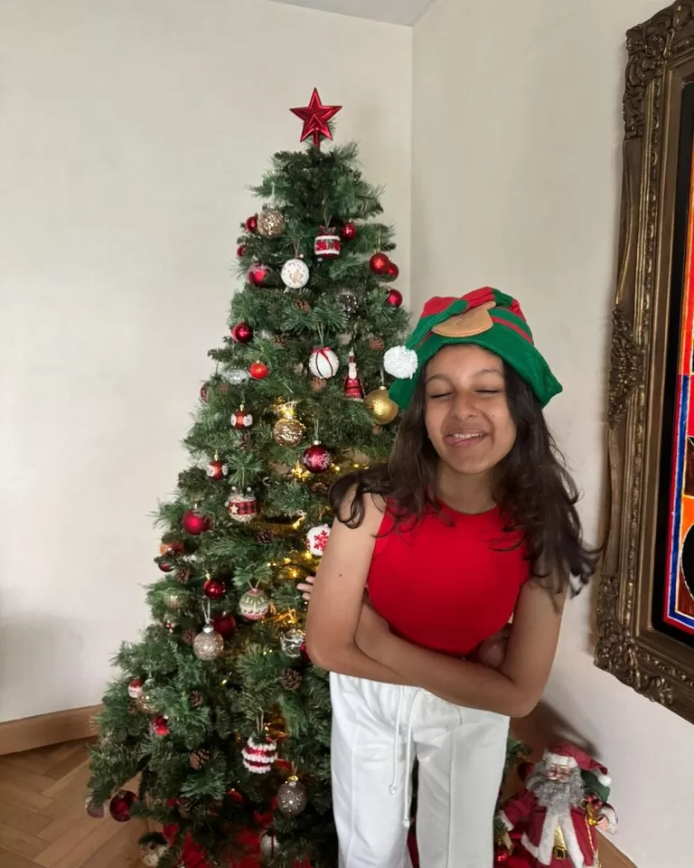 Sitara Ghattamaneni’s Enchanting Christmas Delight