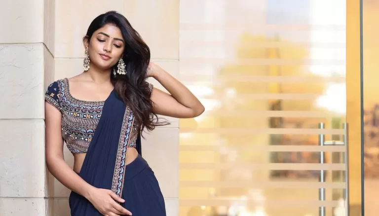 Eesha Rebba Saree Pics: Dazzles in a Stunning Black Saree