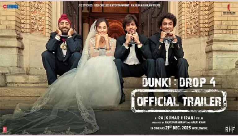 Dunki Trailer: SRK’s Emotional Ride Begins