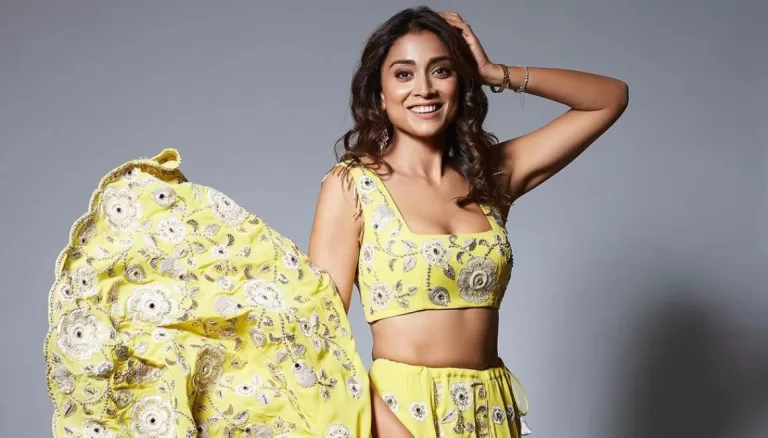 Shriya Saran Shines Bright in Gorgeous Yellow