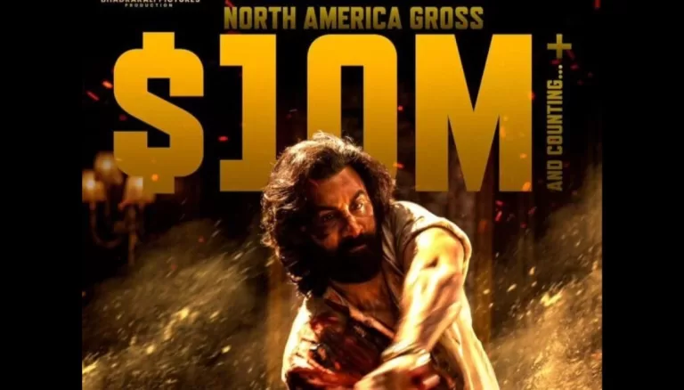 Animal Roaring at the Box Office: First A-Rated Indian Film to Reach $10 Million in America