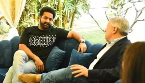 Netflix CEO Ted Saranods meets NTR