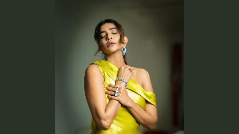 Manchu Lakshmi Prasanna’s Striking Green Attire