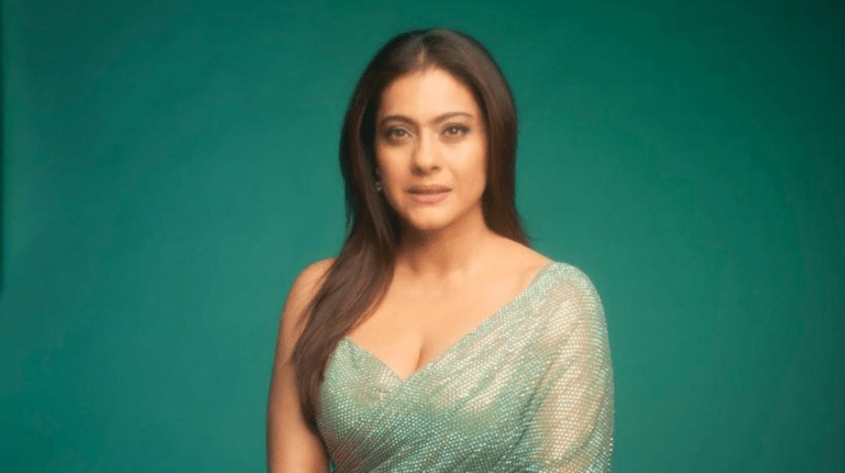 Bollywood Beauty Kajol Dazzles in Green Saree