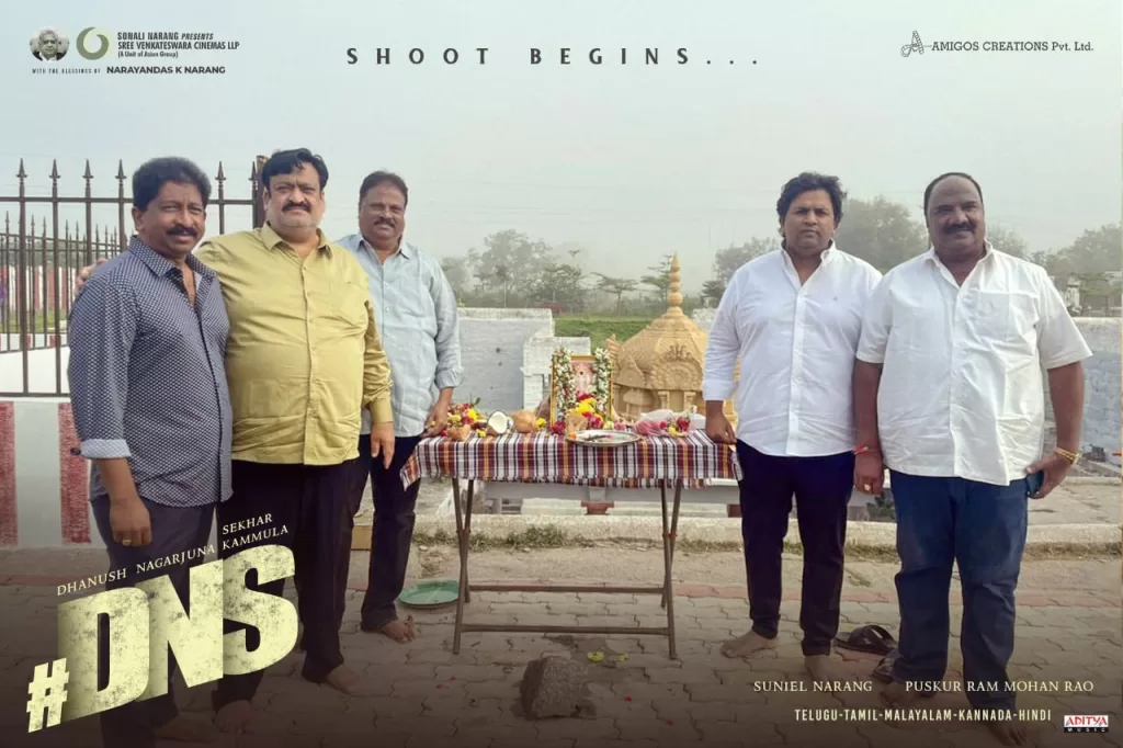 Dhanush Latest Movie "DNS" 