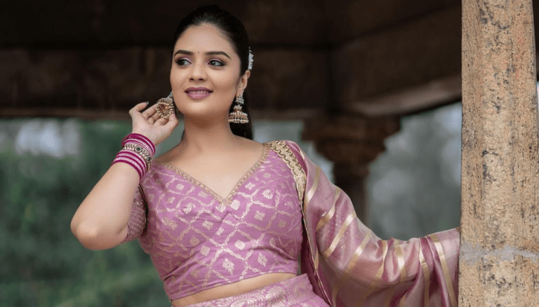 Sreemukhi Latest Photoshoot | Looks Pretty in Pink