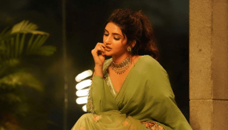 Sreeleela Saree Pics | Gorgeous in Green