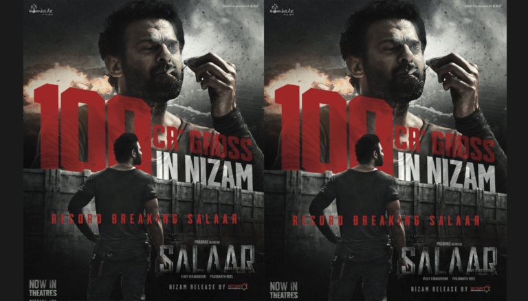 Salaar Box Office Collections: Croses Rs. 100 Crores Milestone!