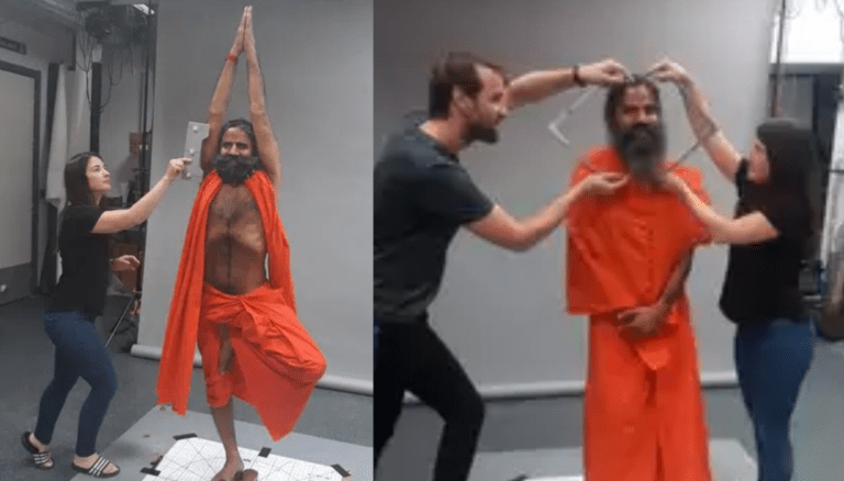Baba Ramdev’s Wax Statue Joins Madame Tussauds in New York