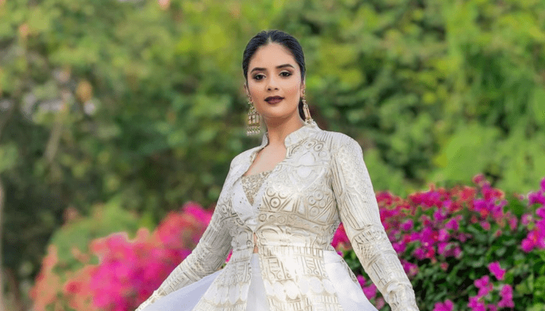 Sreemukhi Latest Photoshoot | Looks Gorgeous in White