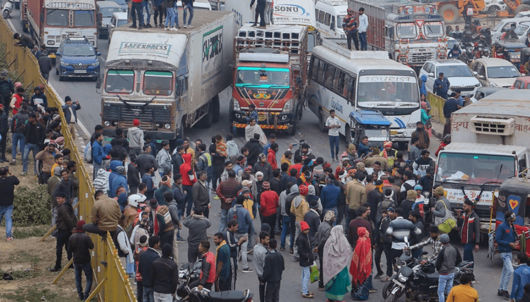 Truck Drivers Strike Over Hit-and-Run Law Impacted Transport