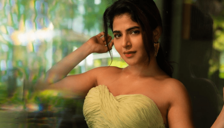 Iswarya Menon Latest Photos | Mesmerizing in Green