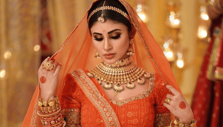 Mouni Roy Latest Photos | Looks Amazing in Traditional Red Outfit