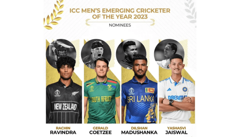 Nominees for ICC Emerging Cricketer of the Year Announced
