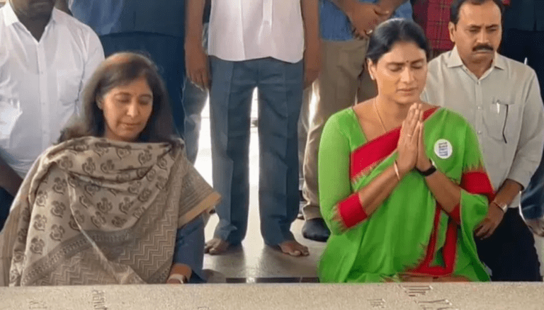 Family Dynamics: Sharmila Meets Sunitha Amid Political Speculation