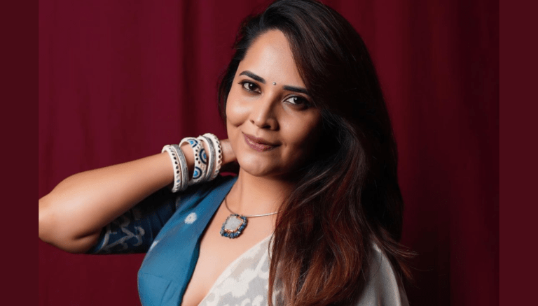 Anasuya Bharadwaj Latest Hot Pics | looks Sexy in Saree