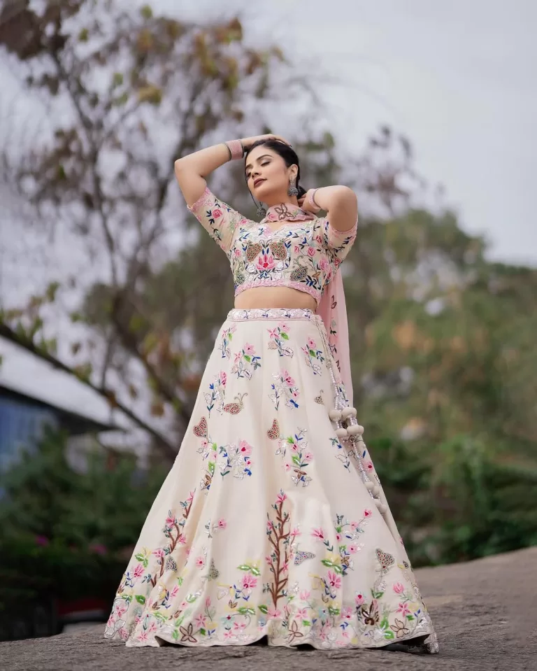 Sreemukhi Latest Photos | Looks Awesome in Colorful Outfit