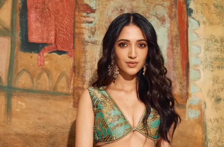 Neha Shetty Looks Very Cute in this Lehenga  Outfit