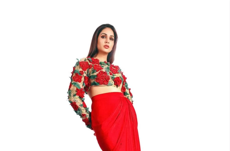 Lavanya Tripathi Looks Stunning in Red Outfit