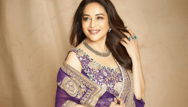 Madhuri Dixit Latest Photos | Looks Mesmerizing in Purple Outfit