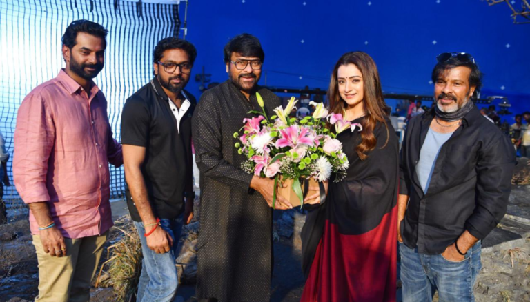 Megastar Chiranjeevi and Trisha Reunite in Vishwambhara Movie!