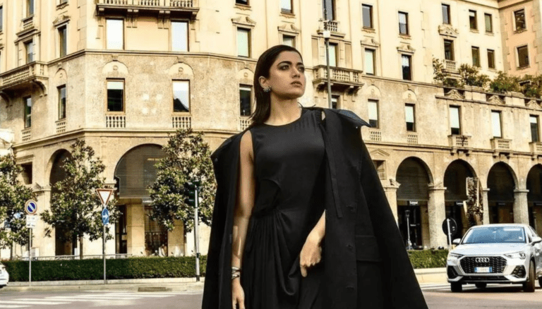 Rashmika Mandanna Latest Insta Post | Stunning in Black