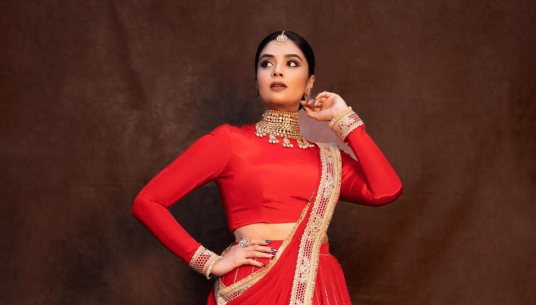 Sreemukhi Latest Photos | Radiance of Red