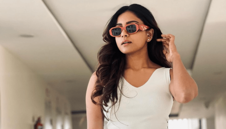 Vithika Sheru Looks Cool in White with Glasses