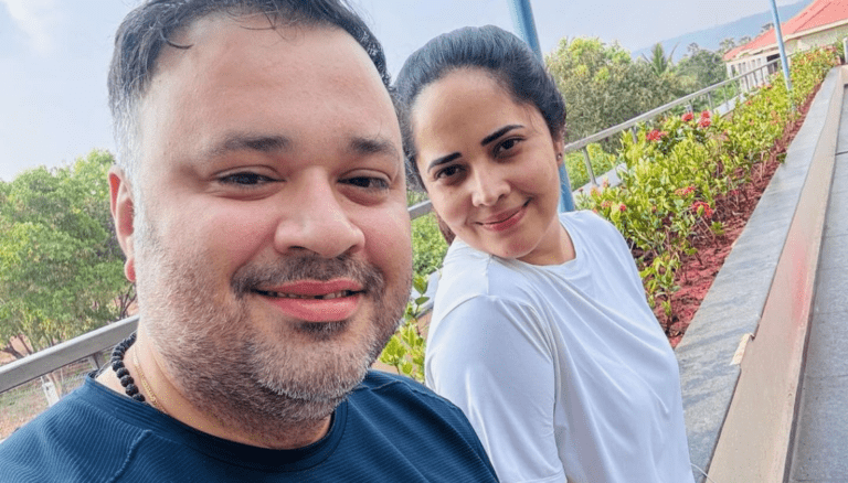 Anasuya Bharadwaj Latest Insta Post With Her Husband