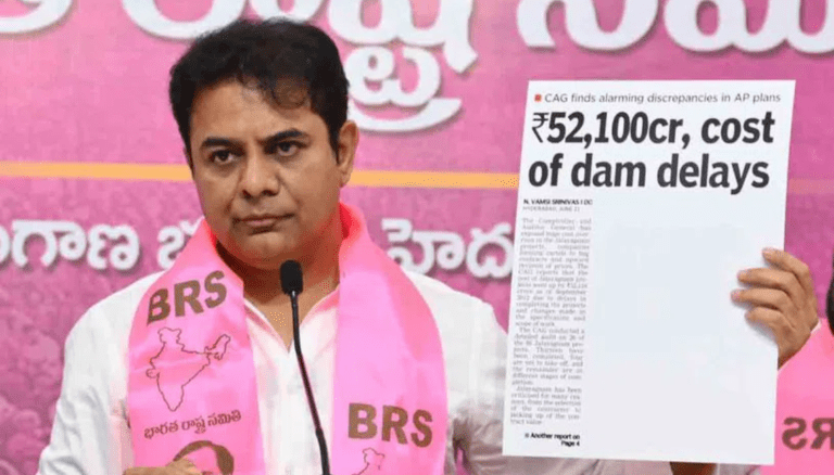 Chalo Medigadda: BRS KTR Takes Action Against KLIS Project Delay