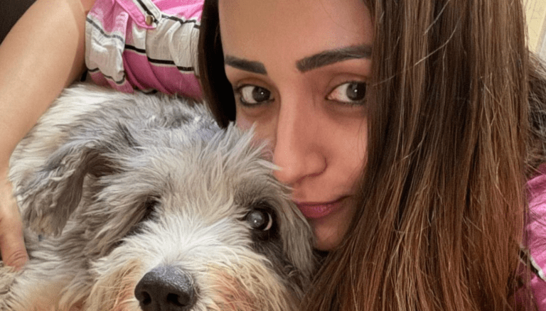 Trisha Latest Photos with her Pet Dog | Insta Post