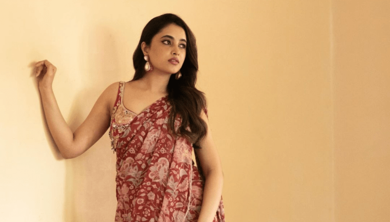 Priyanka Mohan Latest Saree Pics | Looks Beautiful in Saree