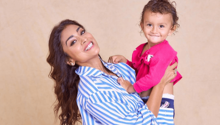 Shriya Saran Latest Photos With Her Daughter Radha