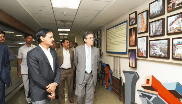 Hyderabad Metro Rail Welcomes French Ambassador Dr. Thierry Mathou