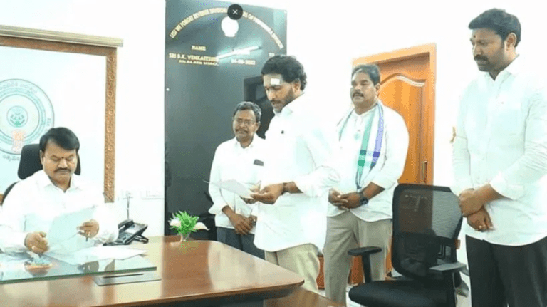YS Jagan Mohan Reddy Files Nomination for Pulivendula Assembly Seat