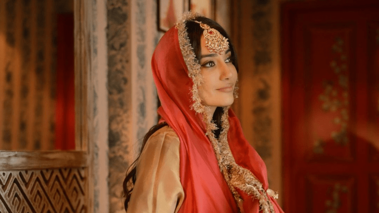 Surbhi Jyoti’s latest photos exude elegance with a striking red dupatta,